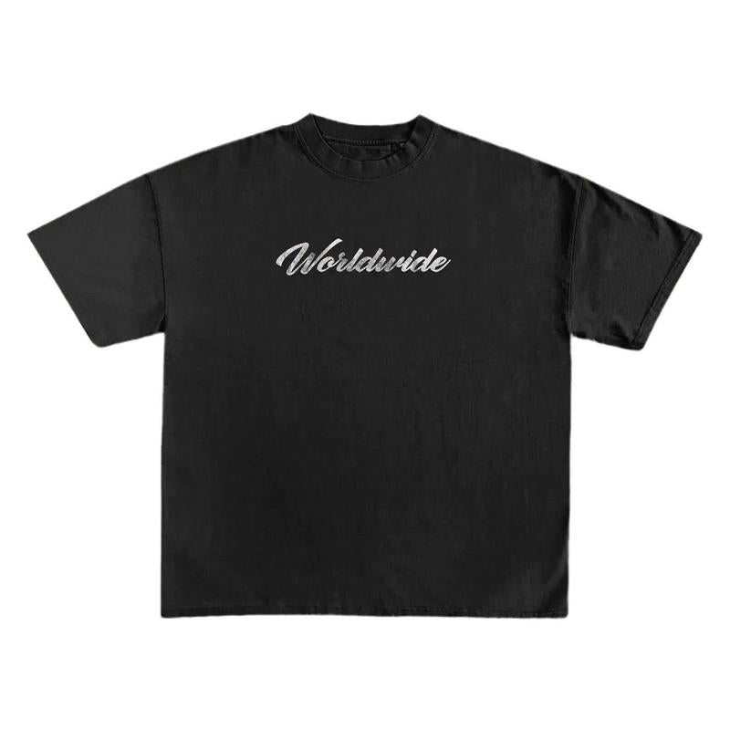 Move In Silence Print Short Sleeve T-Shirt