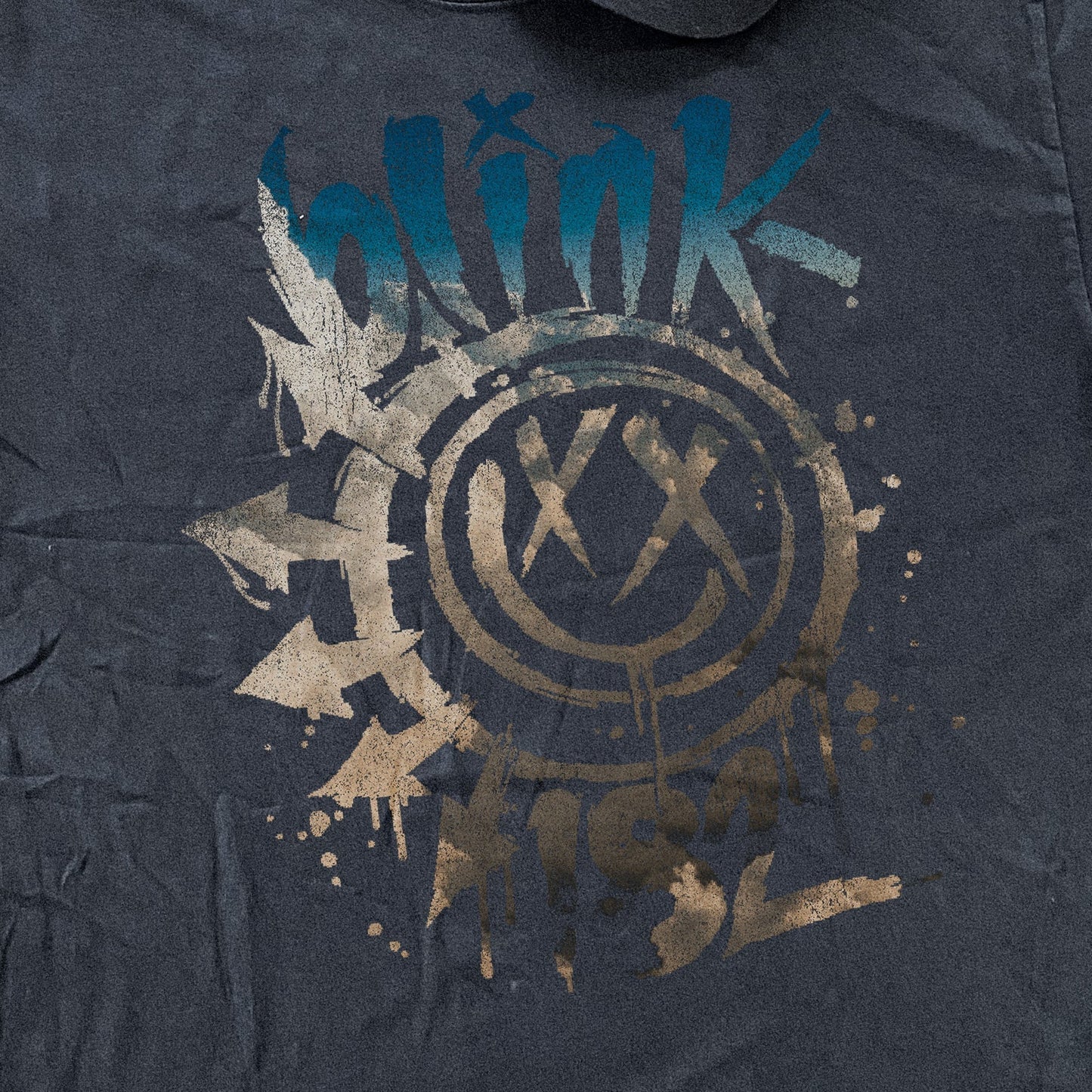 VINTAGE BLINK 182 HEAVYWEIGHT BLACK T-SHIRT