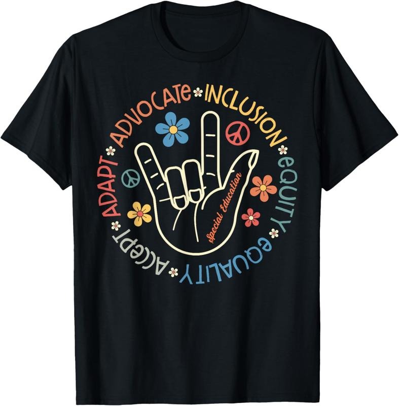 100% Cotton Special Education Teacher Inspirational SPED Teachers Autism T-Shirt