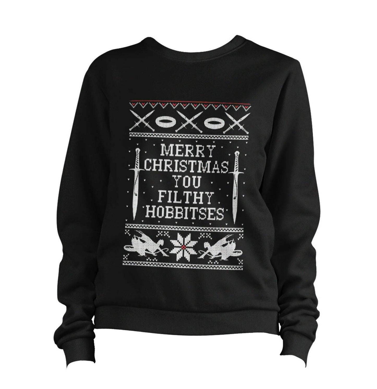 Merry Christmas You Filthy Hobbitses Sweatshirt