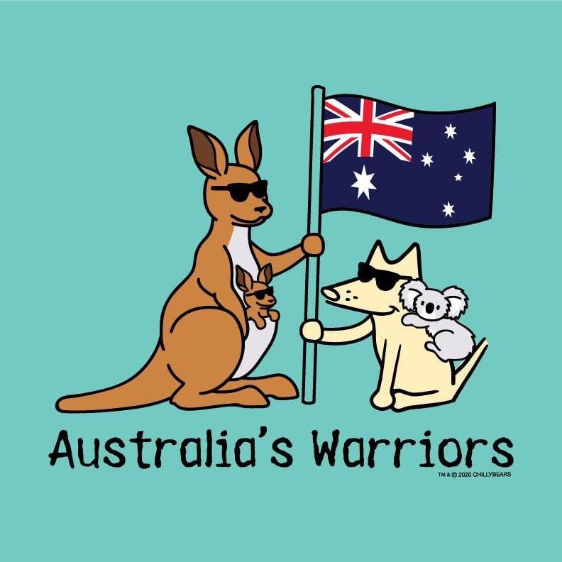 Australia's Warriors - Ladies T-Shirt V-Neck