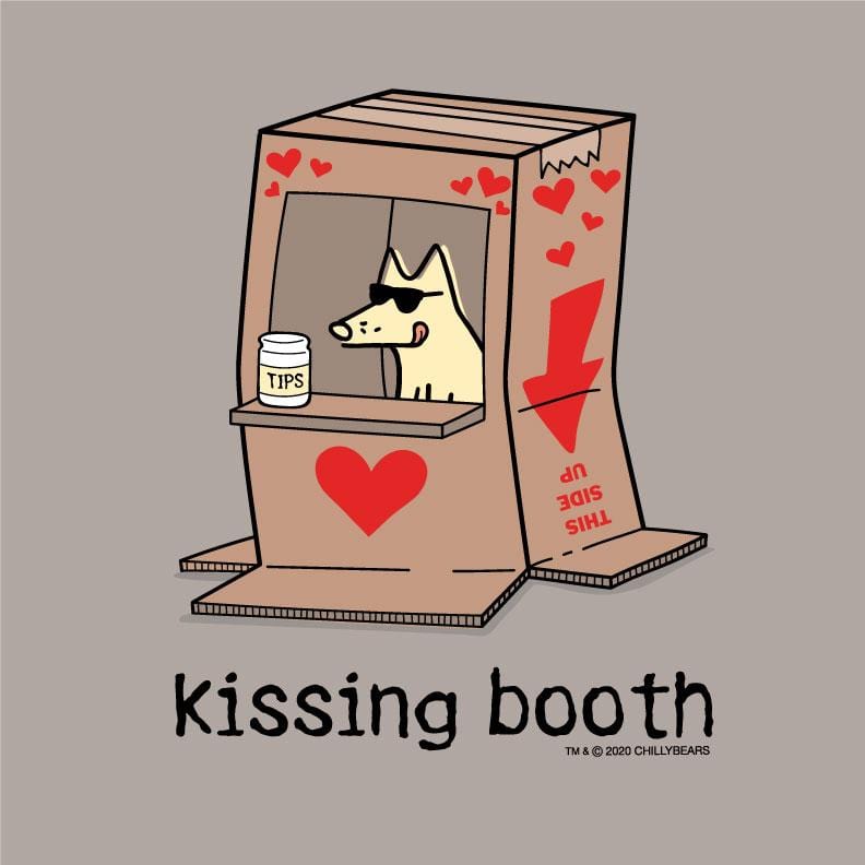Kissing Booth - Ladies Long-Sleeve T-Shirt