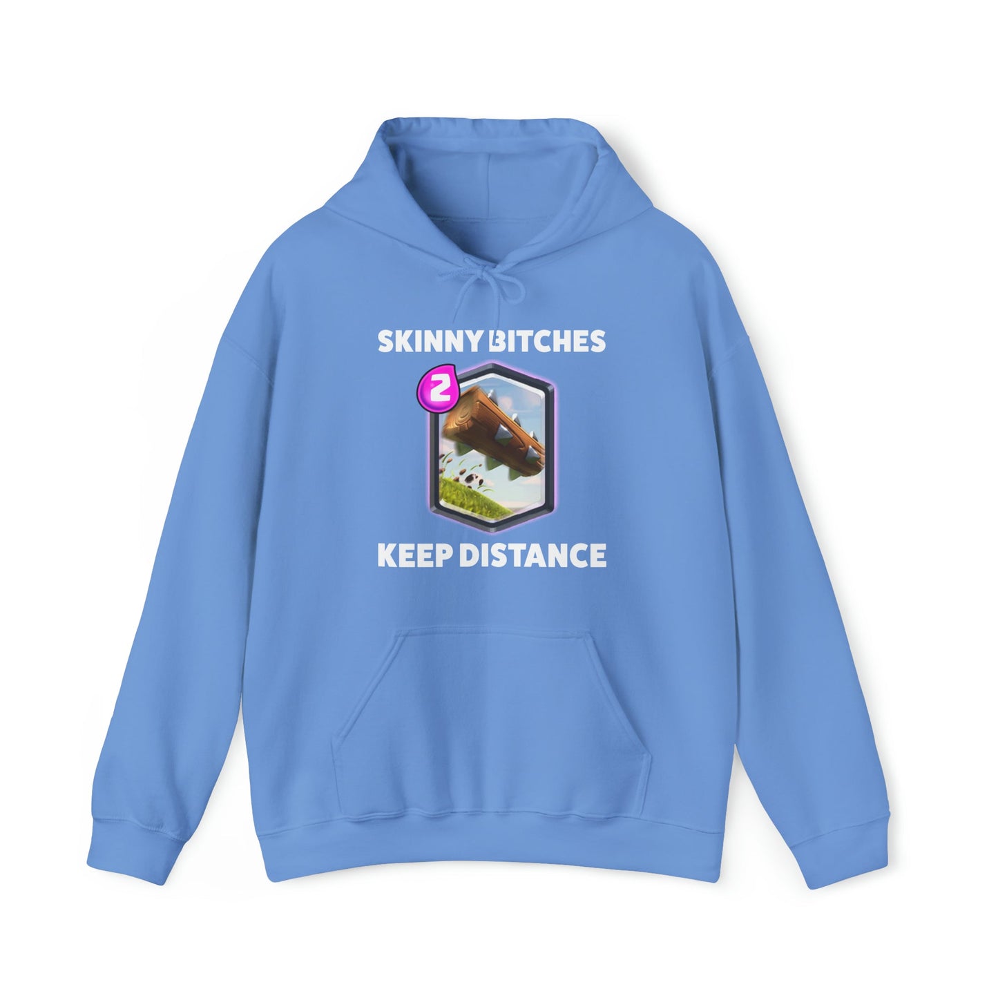 Skinny Bitches Keep Distance Hoodie