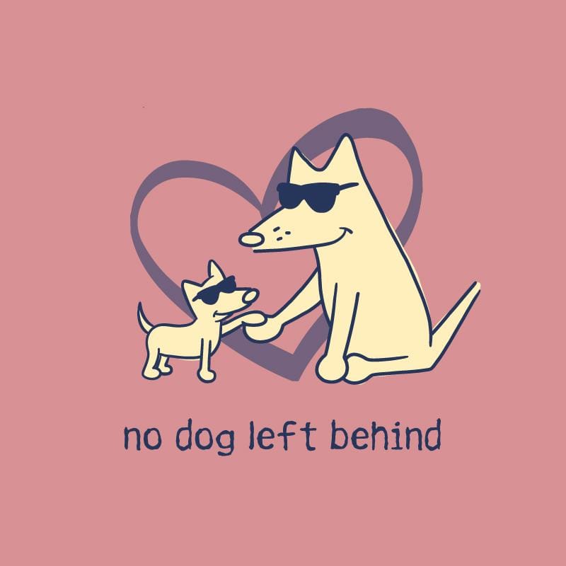 No dog left Behind- Ladies T-Shirt V-Neck