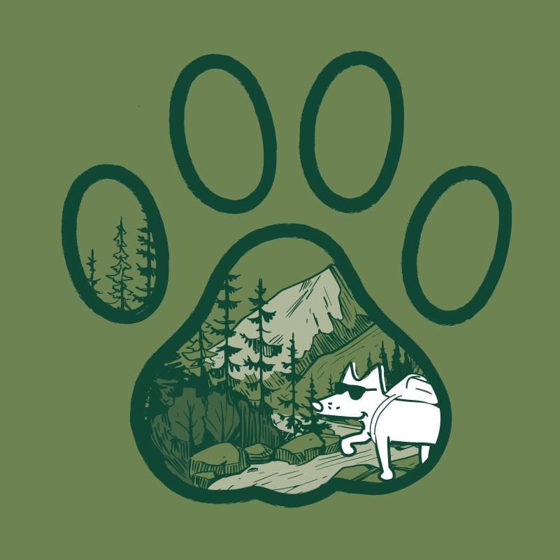 Forest Paw- Lightweight Tee