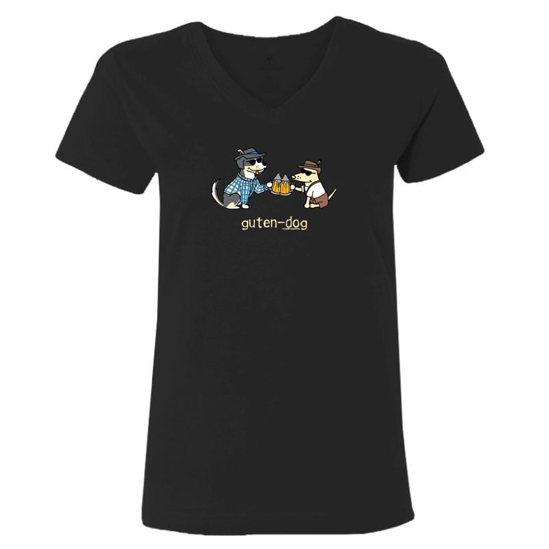 Guten Dog - Ladies T-Shirt V-Neck