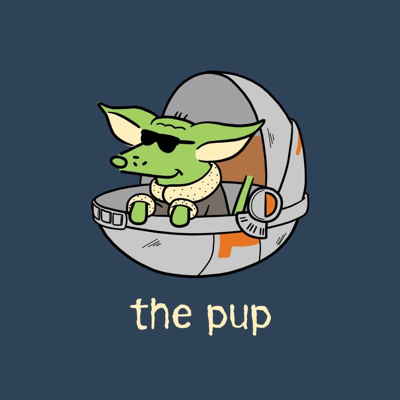 The Pup - Ladies T-Shirt V-Neck