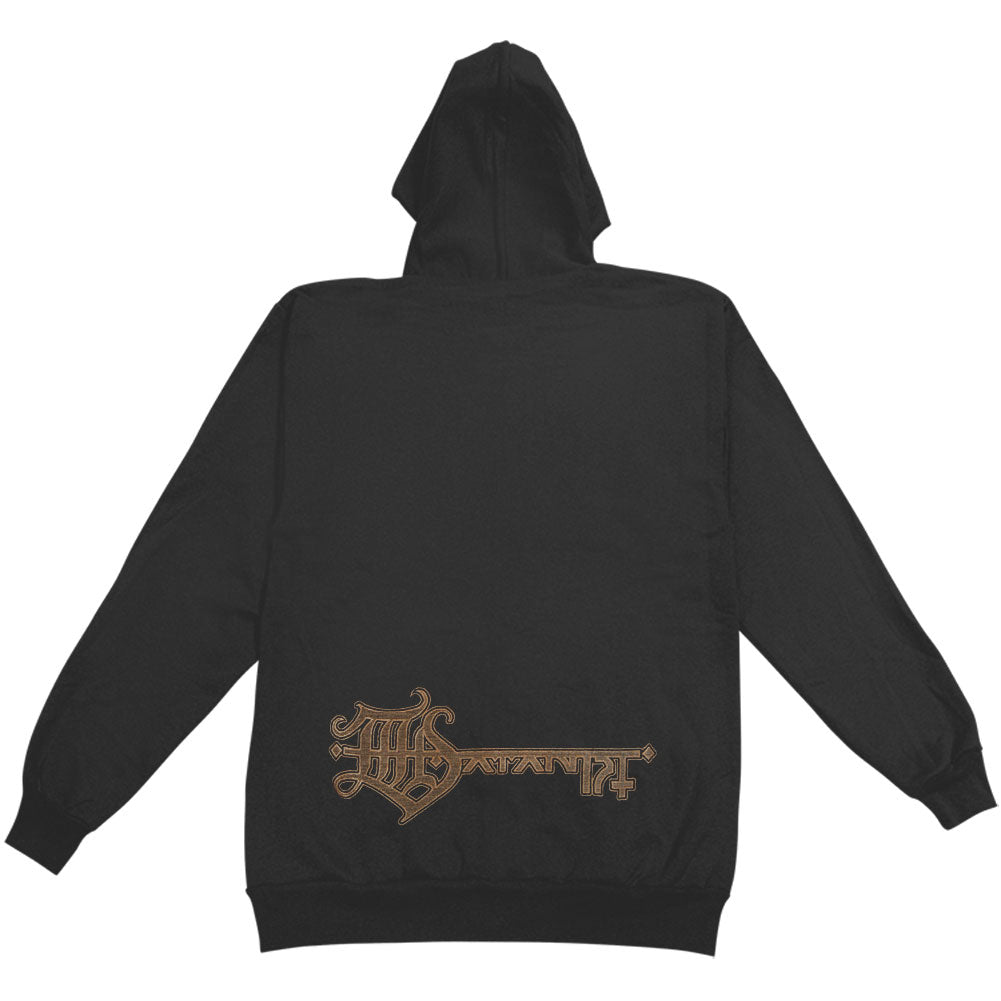 Angel Zip Up Sweatshirt Zippered Hooded Sweatshirt