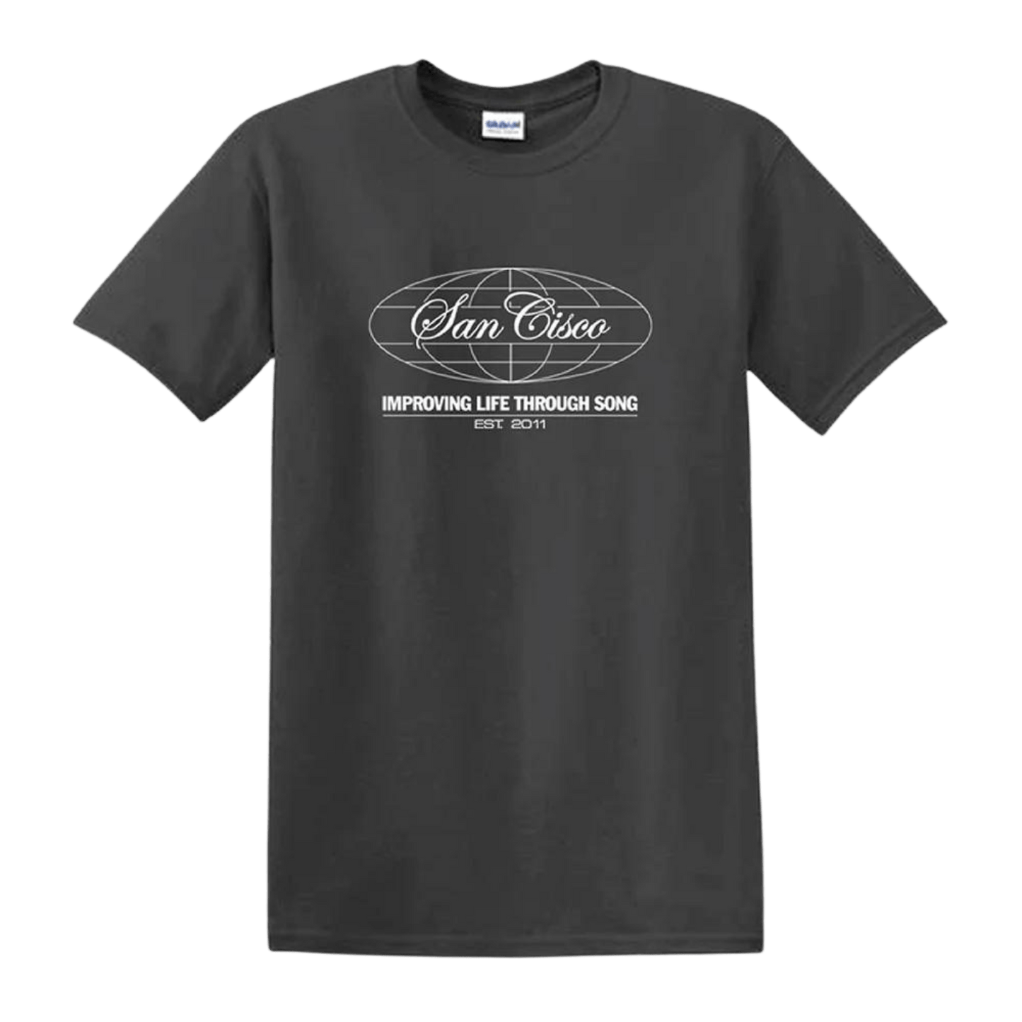 San Cisco / Charcoal Globe Tee
