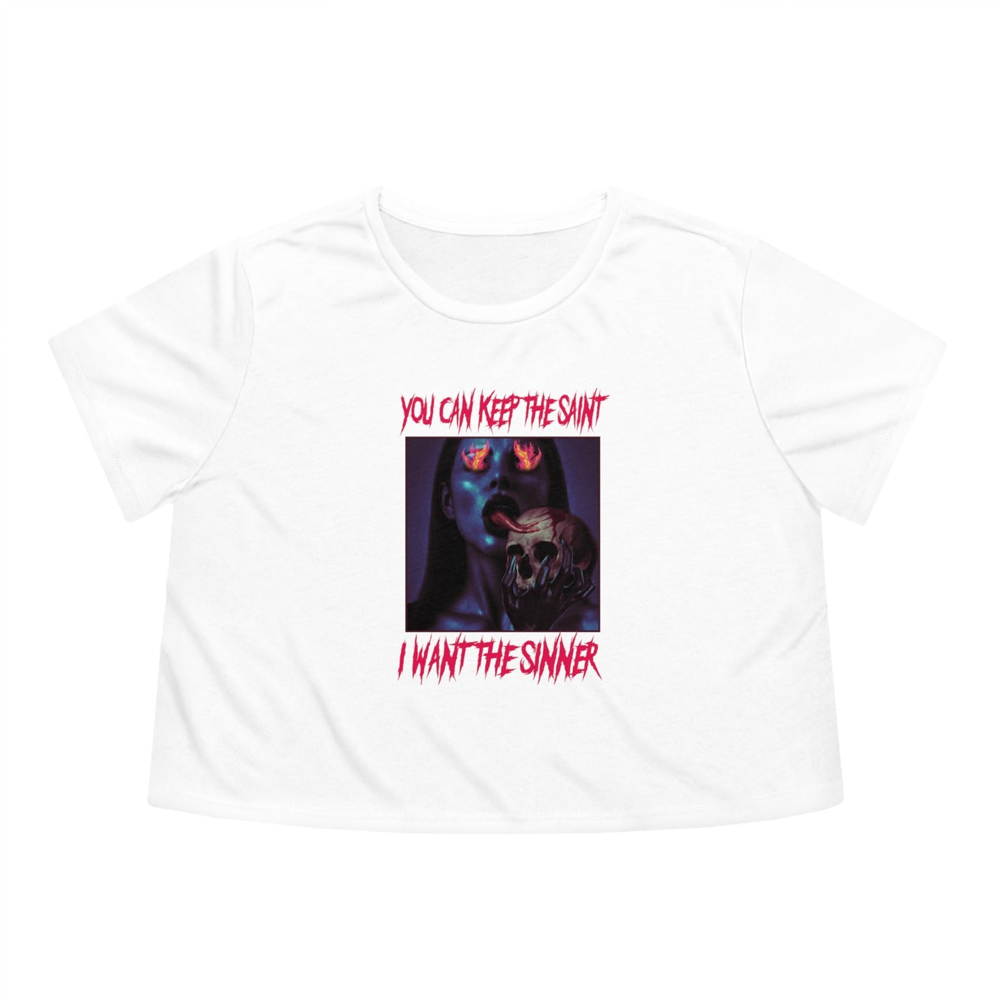 Sinner & Saint Cropped Tee