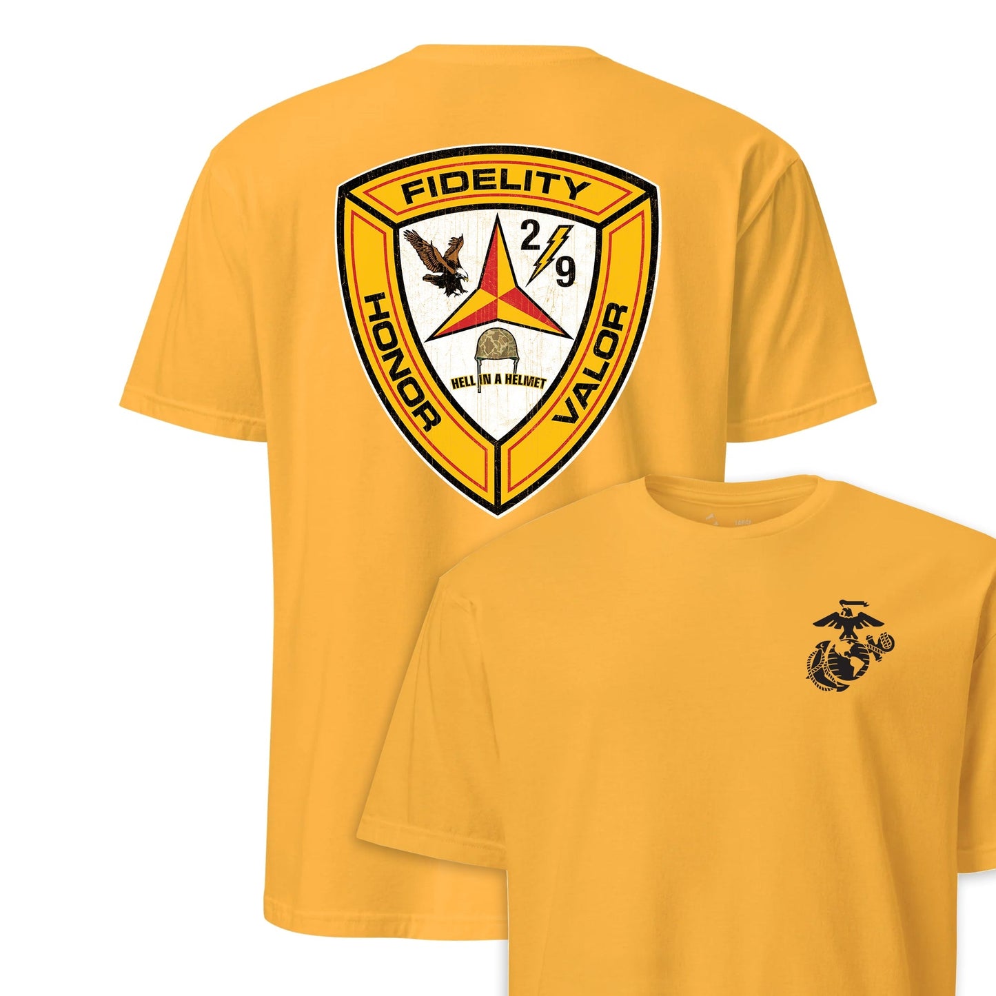 2nd Battalion 9th Marines Back Print T-Shirt