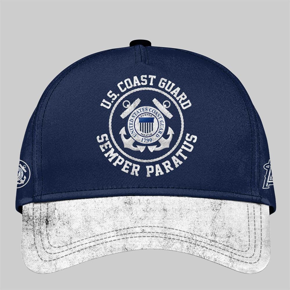2025 LA Angels US Coast Guard Semper Paratus Jersey - Grishko.com