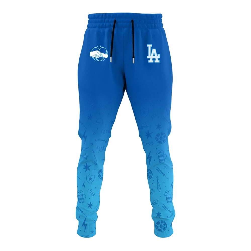 2025 LA Dodgers Happy Father Day Baseball Jersey Combo - Grishko.com