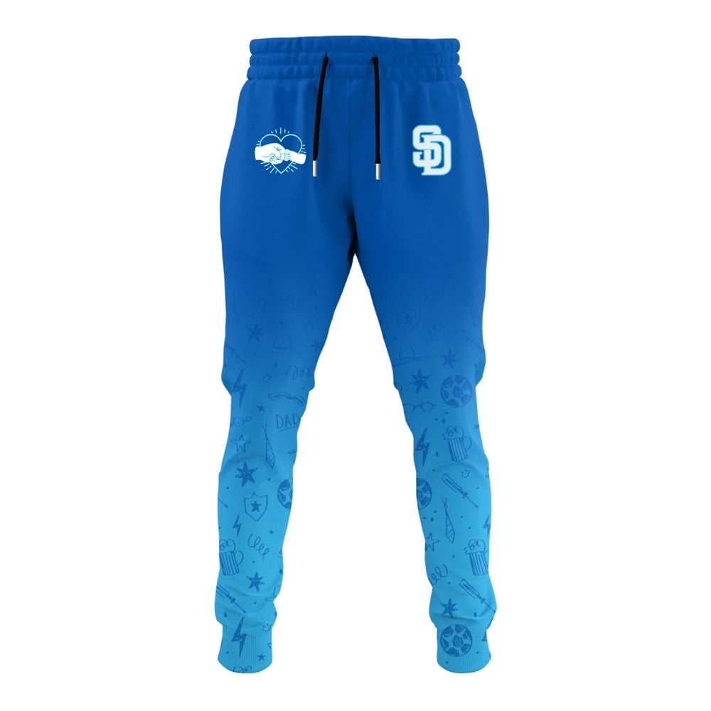 2025 SD Padres Happy Father Day Baseball Jersey Combo - Grishko.com