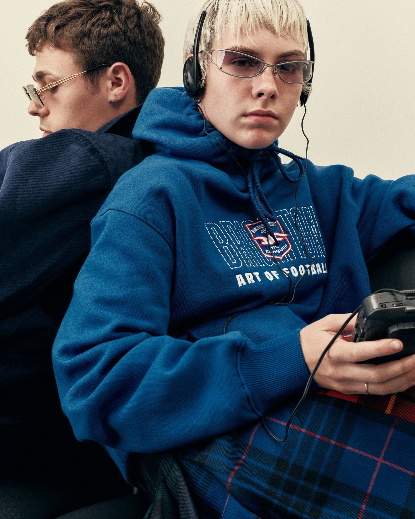 Brighton 90s Blue Hoodie