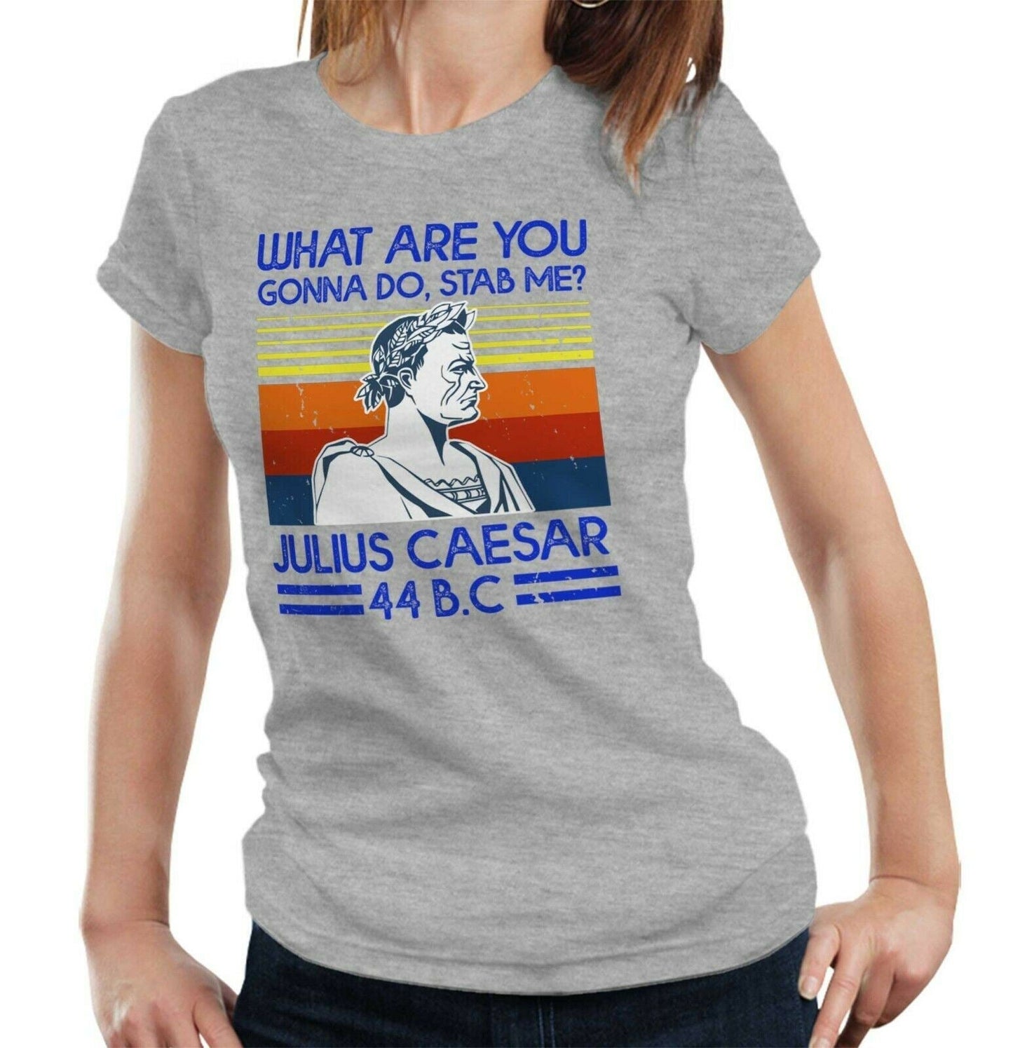 What Are You Gonna Do, Stab Me? Tshirt Fitted Ladies