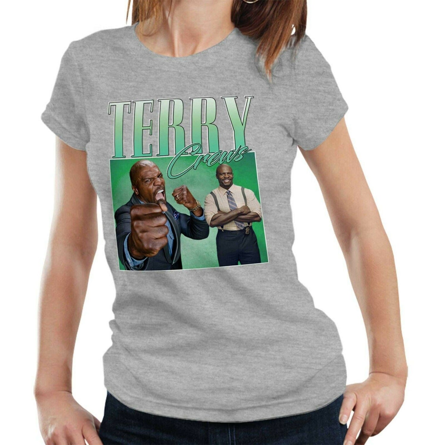 Terry Crews Appreciation Tshirt Fitted Ladies