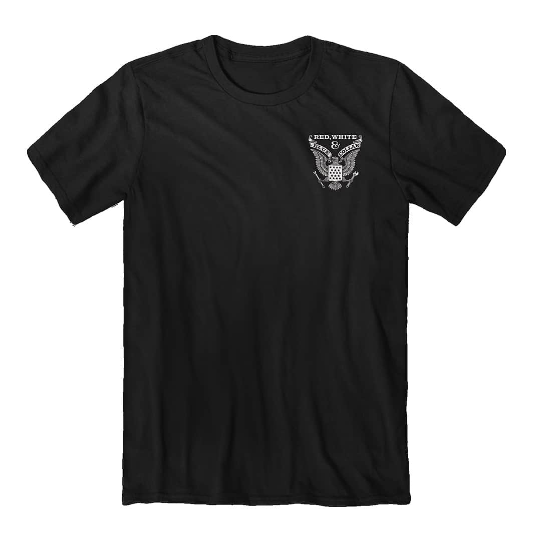 Red, White, and Blue Collar - Tractor T-Shirt