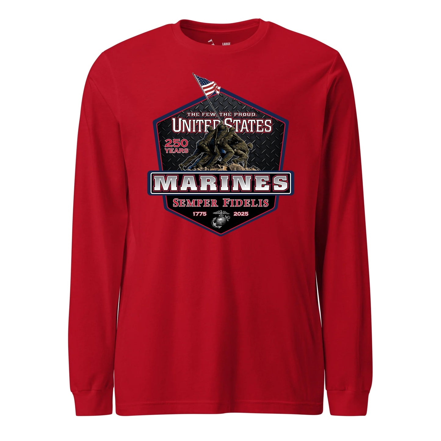 250 Year USMC Anniversary Long Sleeve T-Shirt