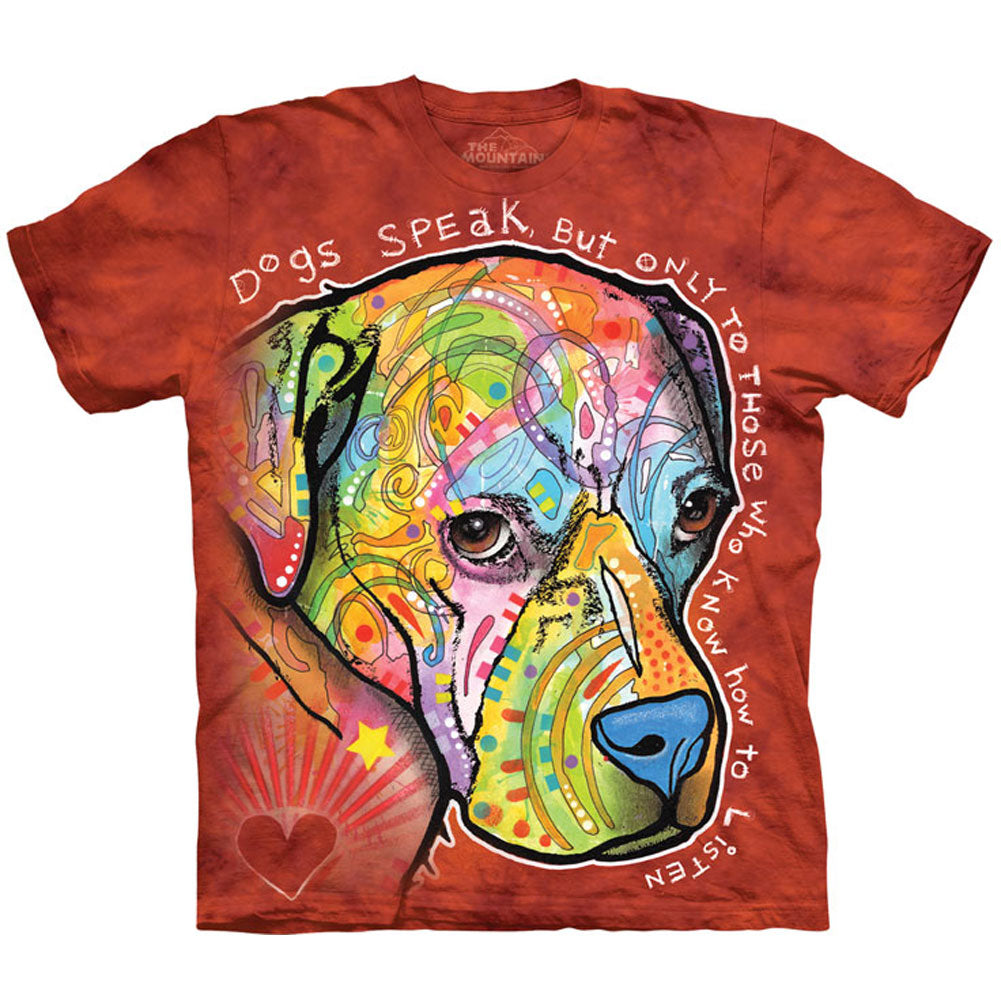 Dogs Speak T-shirt Style001