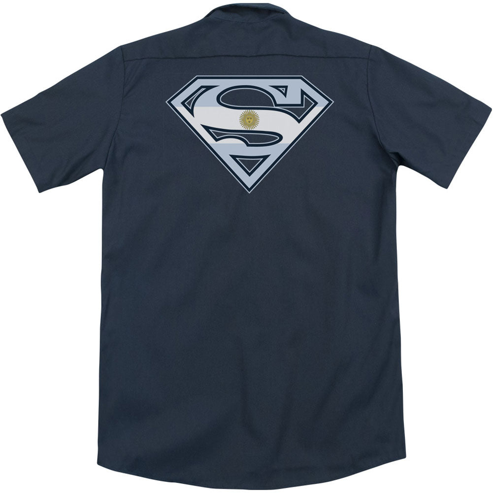 Argentinian Shield (Back Print) Workshirt