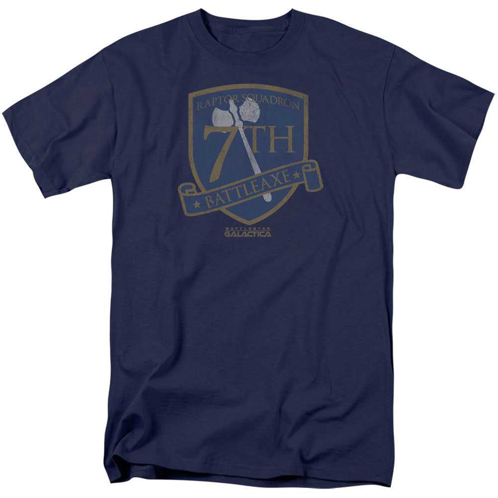 Battleaxe Badge Adult T-shirt