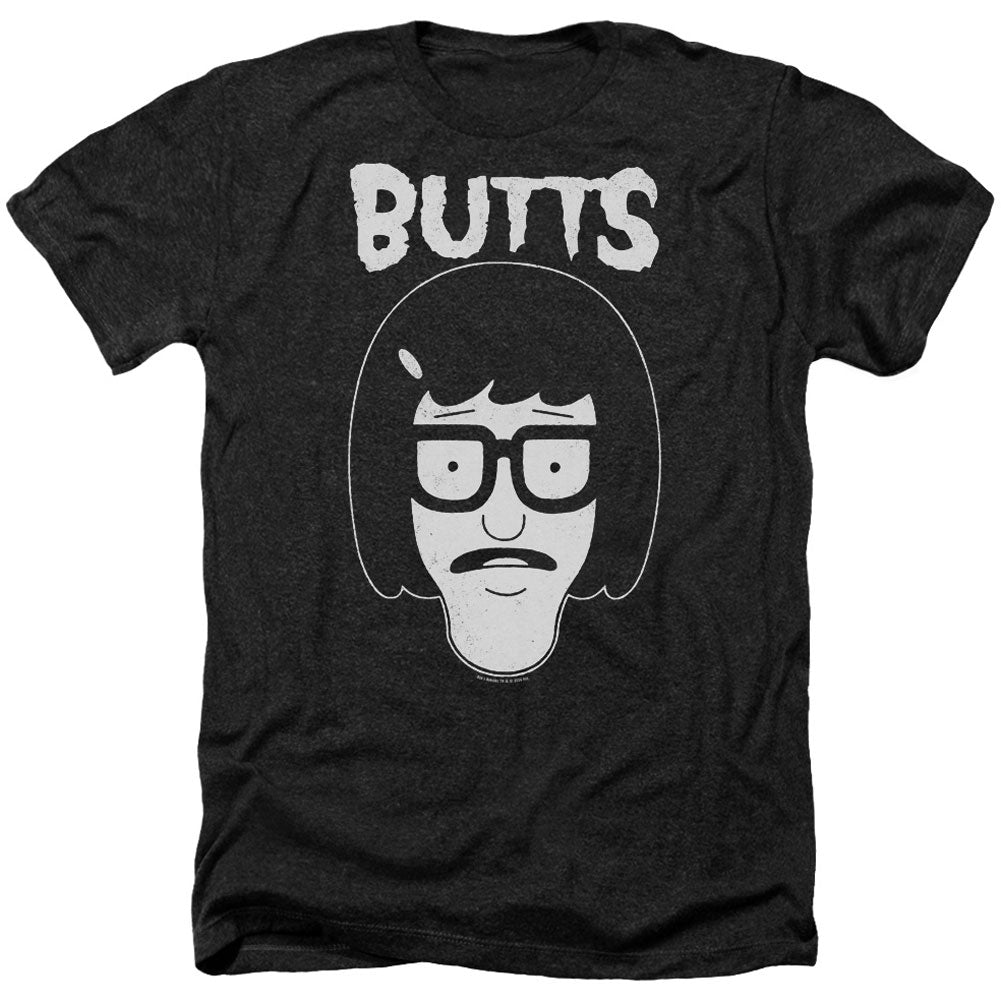 Butt Friend Adult Heather 40% Poly T-shirt