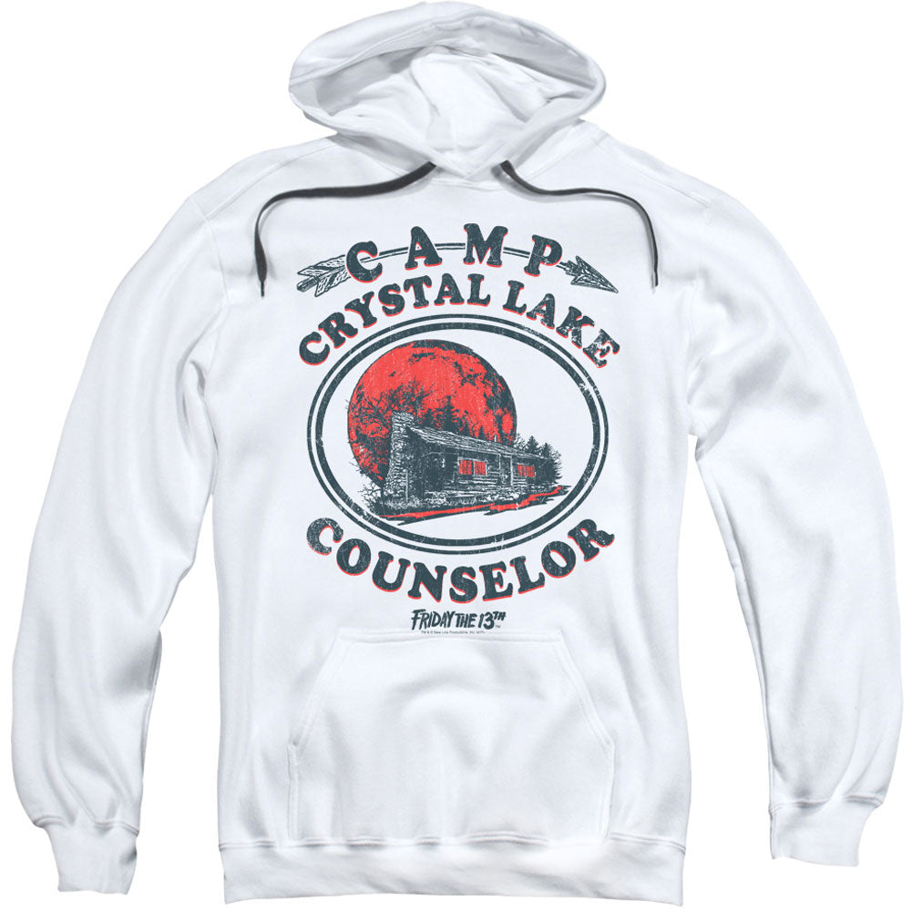 Camp Counselor Adult 25% Poly Hooded Sweatshirt