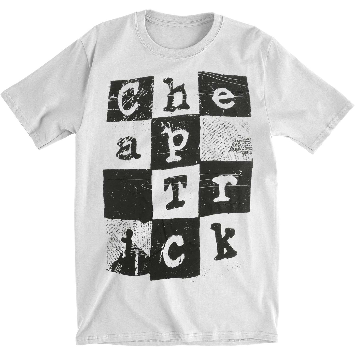 Checked Slim Fit T-shirt