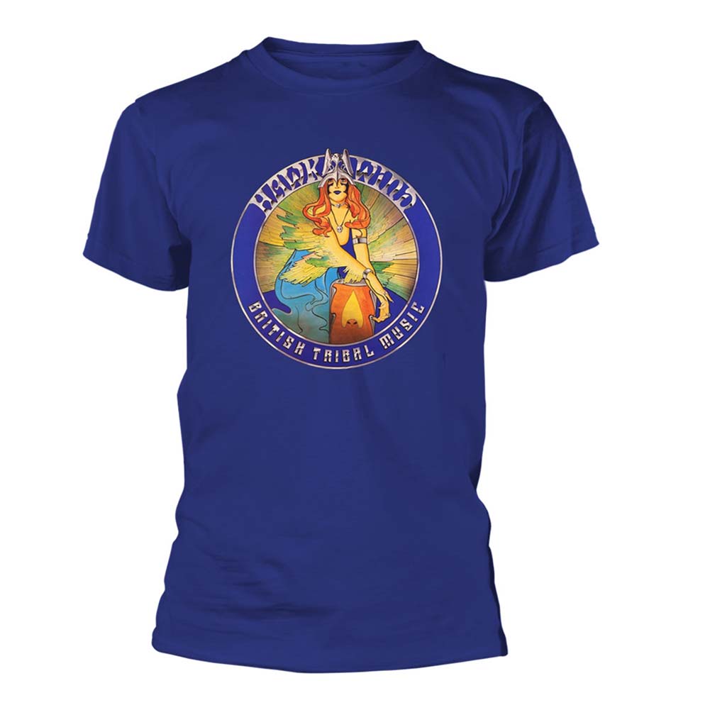British Tribal Music (blue) T-shirt