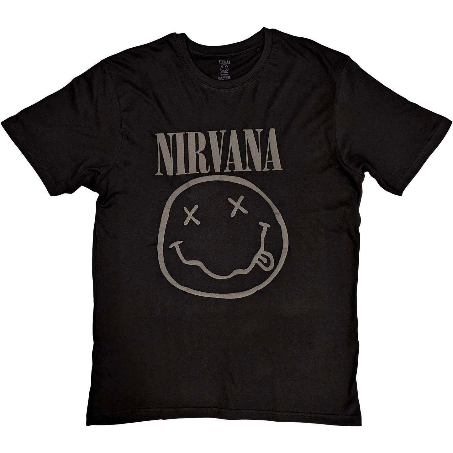 Black Smiley T-shirt