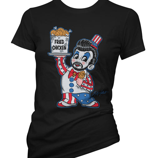 Lucky Hellcat Captain Big Boy Women's T-Shirt