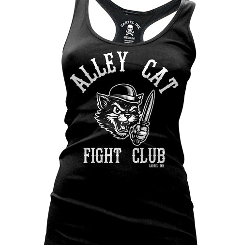 Alley Cat Fight Club Women's T-Shirt Style001