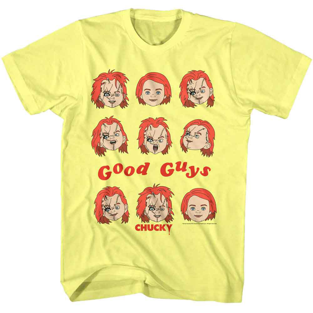 Chucky Good Guys Faces T-shirt