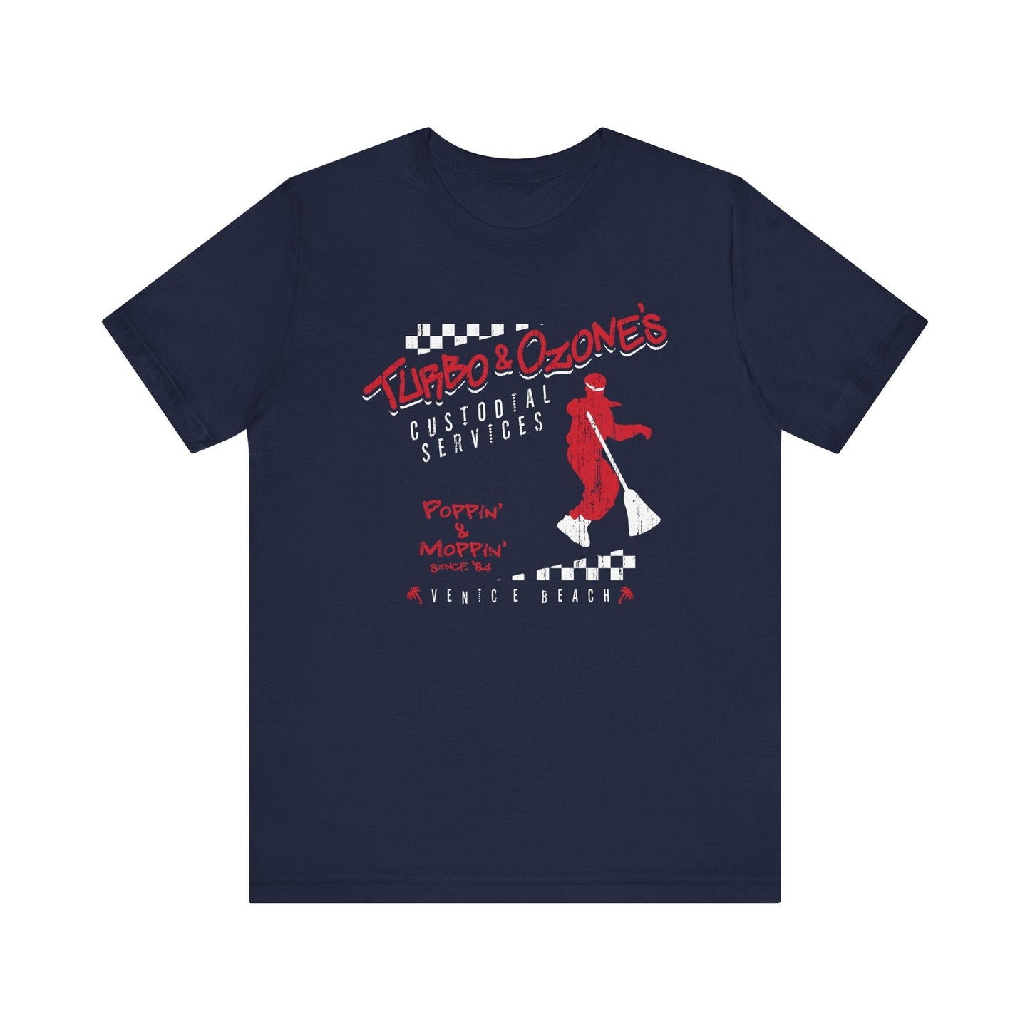 Turbo & Ozone's Custodial Services Men's/Unisex Super Soft Tee