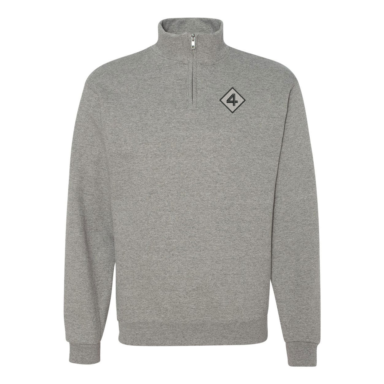 4th Division Subdued Quarter Zip Sweatshirt