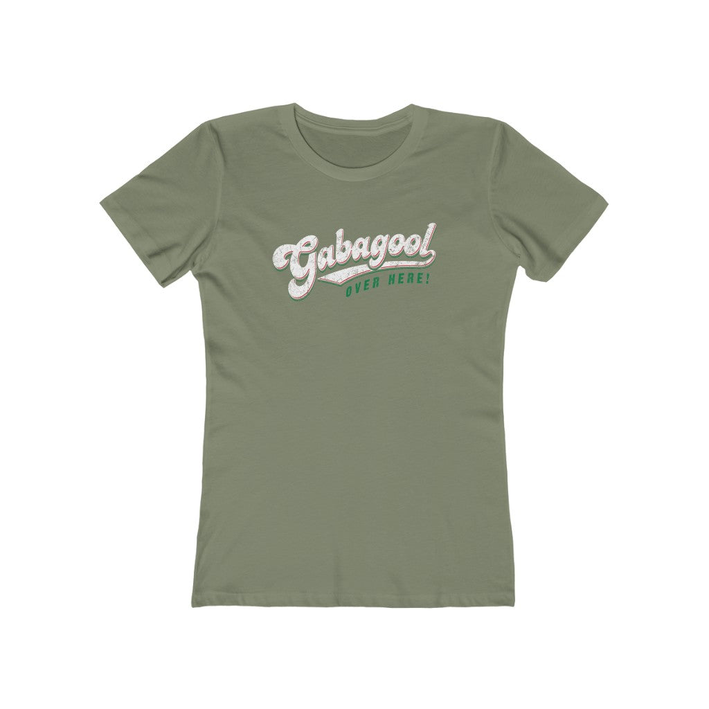 Gabagool, Over Here! Women's Boyfriend Tee