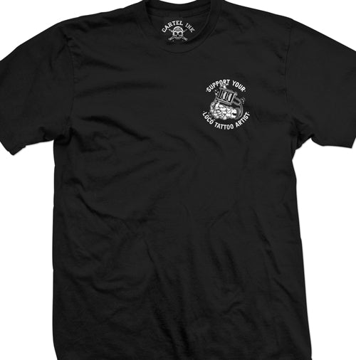 Support Your Loco Tattoo Artist Men's T-Shirt