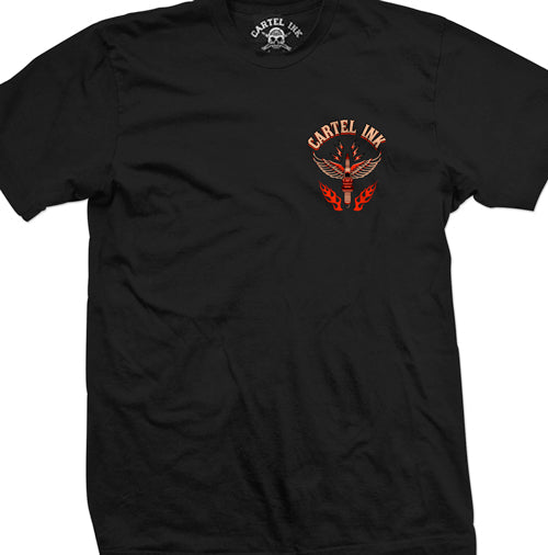 Flying Spark Plug Men's T-Shirt