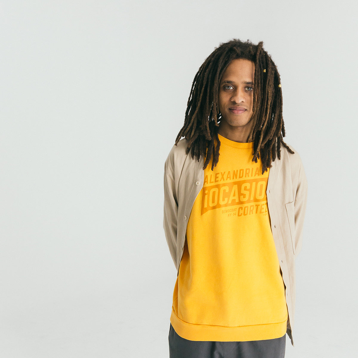 Gold Supporter Crew Sweatshirt (Unisex)