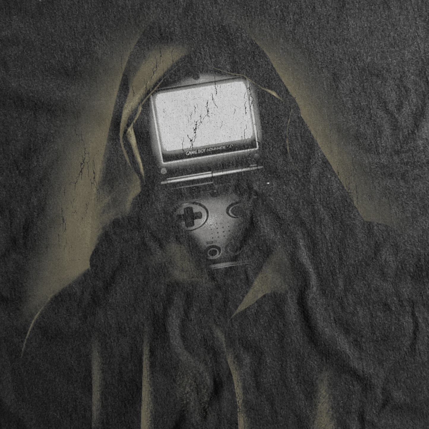 GAMEBOY FF HEAVYWEIGHT BLACK T-SHIRT