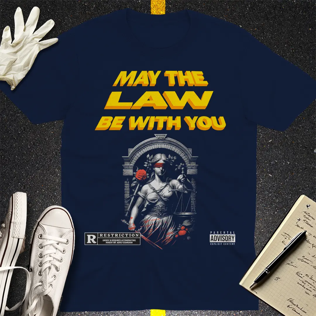May the Law Be With You T-shirt
