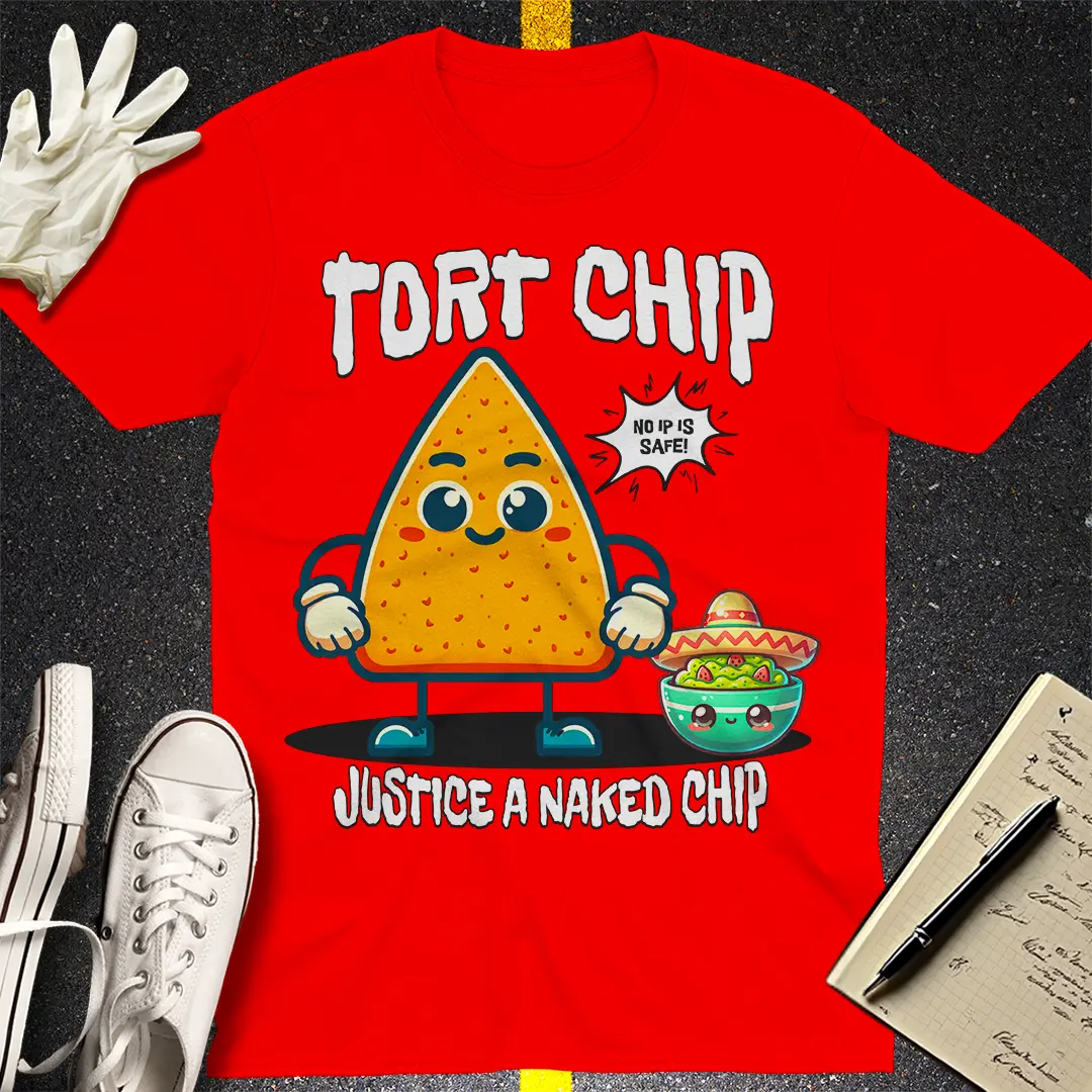 Tort Chip Justice T-shirt