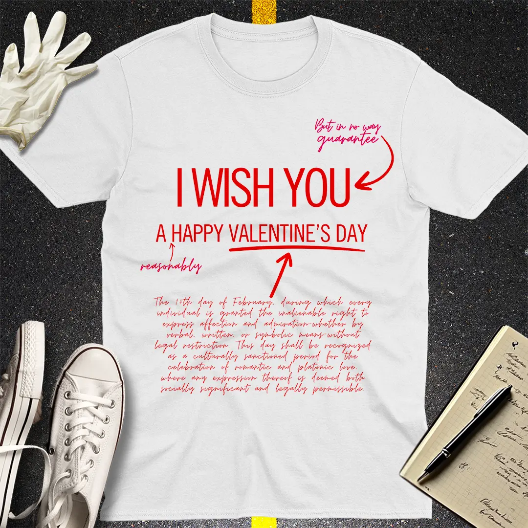 Legally Binding Valentine - T-Shirt