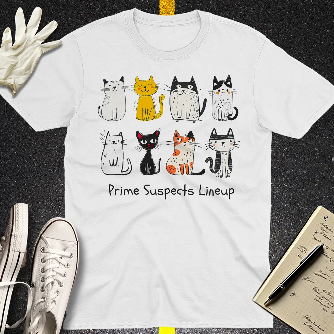 Quirky Cats Squad T-Shirt