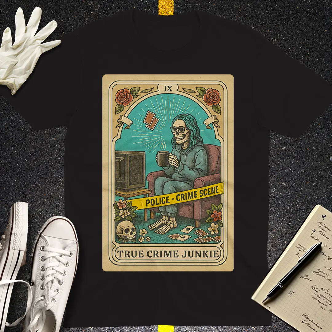 True Crime Junkie T-Shirt Style002