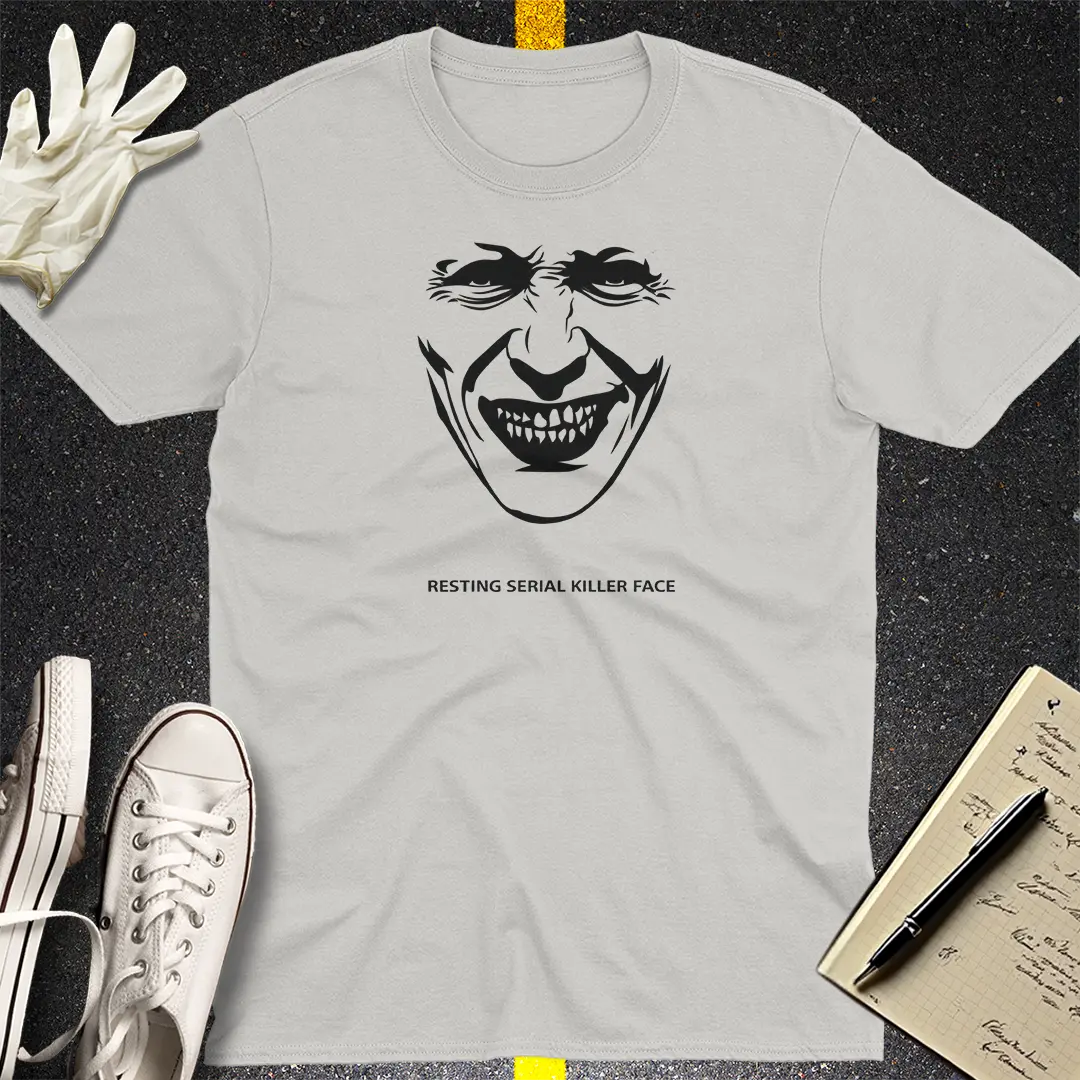 Resting Serial Killer Face T-Shirt