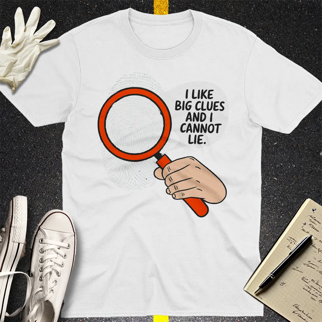 Big Clues Detective T-Shirt