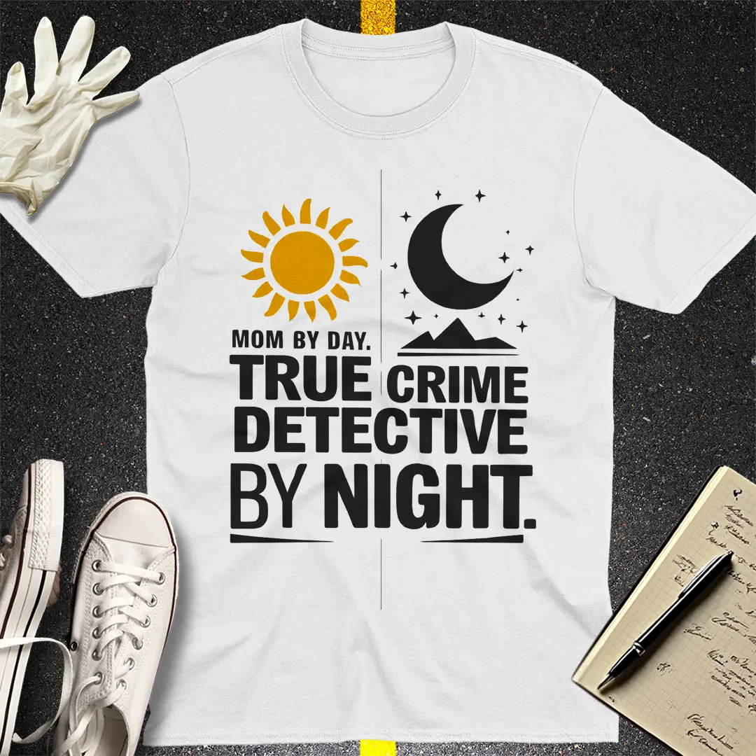 Mom by Day Detective by Night T-Shirt
