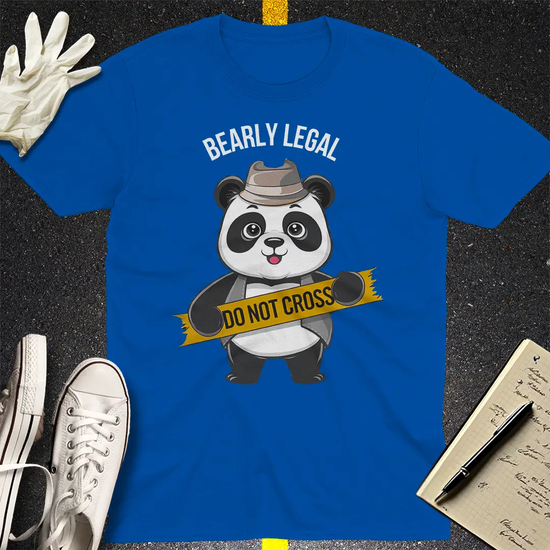 Bearly Legal Panda T-Shirt